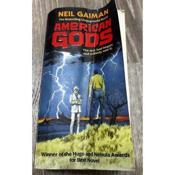 American Gods The Bestselling Underground Novel By Neil Gaiman Paperback - Picture 1 of 6
